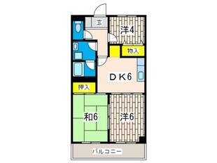 ビークル横川の物件間取画像